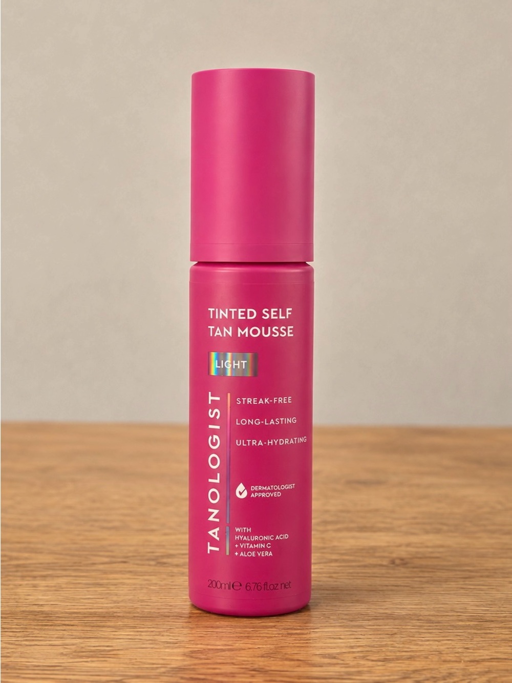 Tanologist Tinted Self Tan Mousse - Light Pink